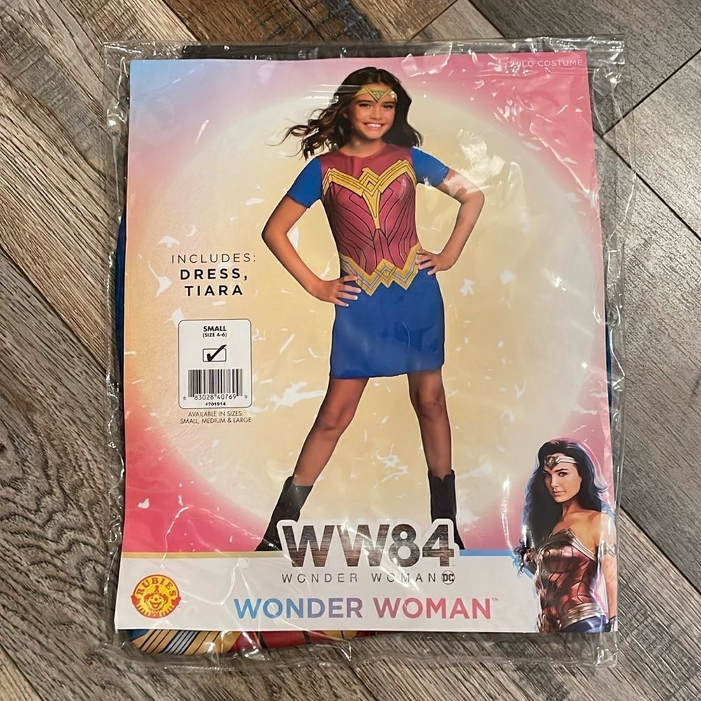 Rubie’s Costumes WW84 Wonder Woman DC Halloween Costume, NIP